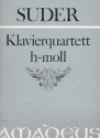 Quartett h-Moll fr Violine, Viola, Violoncello und Klavier Stimmen