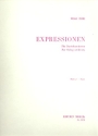Expressionen op.10 fr Streichorchester Partitur
