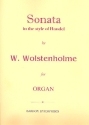 Sonata in the Style of Hndel for organ