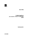 L'Abb Agathon fr Sopran, 4 Violen und 4 Violoncelli Studienpartitur (frz)