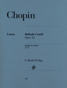 Ballade f-Moll op.52 fr Klavier