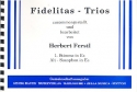 Fidelitas-Trios 1. Stimme in Es Altsaxophon