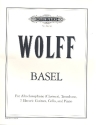 Basel fr Altsax (Klarinette), Posaune, 2 E-Gitarren, Violoncello und Klavie Stimmen