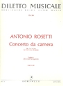 Concerto da camera Es-Dur Nr.16 fr Horn und Orchester Partitur
