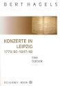 Konzerte in Leipzig 1779/80 - 1847/48 (+CD) Eine Statistik