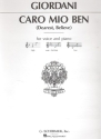 Caro mio ben  for medium voice and piano (it/en)