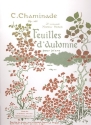 Feuilles d'automne op.146  pour piano