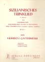 Sizilianisches Trinklied op.46,1 für Männerchor 2 Klaviere/3 Pauken/1 gr. Trommel Partitur