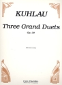 3 grand Duets op.39 for 2 flutes parts