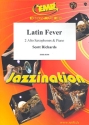 Latin Fever: fr 2 Altsaxophone und Klavier (Percussion ad lib) Stimmen