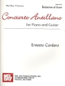 Concierto Antillano for Guitar and Chamber Orchestra for guitar and piano