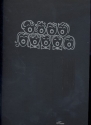 Notenmappe Snger schwarz Karton DIN A4 1 cm Rcken