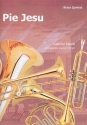 Pie Jesu fr Trompete, Flgelhorn, Horn, Posaune und Tuba Partitur und Stimmen