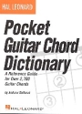 Pocket Guitar Chord Dictionary: a reference guide for over 2700 guitar chords