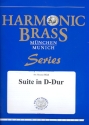Suite D-Dur fr 2 Trompeten, Horn, Posaune und Tuba Partitur und Stimmen