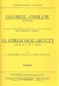 Streichquartett e-Moll Nr.14 op.21,2 Partitur