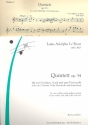 Quintett op.54 für 2 Violinen, Viola, Violoncello und Kontrabass Partitur und Stimmen
