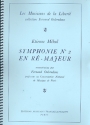 Symphonie r majeur pour orchestre de chambre partition