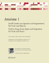 Asturiana Band 1 fr Viola und Klavier (mit Texten en/sp)