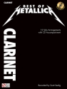 Best of Metallica (+CD): for clarinet