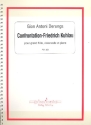 Confrontation - Friedrich Kuhlau op.32 pour grand flute, violoncello and piano partition