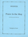 Peace is the Way for 6 flutes and 2 alto flutes score and parts