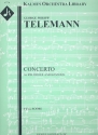 Concerto fr Blockflte, Fagott, 2 Violinen, Viola und bc Partitur