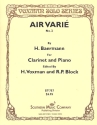 Air vari Nr.2 fr Klarinette und Klavier