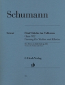 5 Stcke im Volkston op.102 fr Violine und Klavier