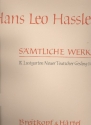 Smtliche Werke Band 9 Lustgarten Neuer Teutscher Gesang
