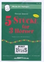 5 Stcke fr 3 Hrner