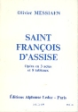 Saint Francois d'Assise libretto (frz)