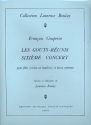 Les gouts-runis no.6  pour flte (violon/hautbois) et Bc