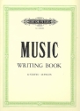 Music Writing Book 12 staves, 48 pages
