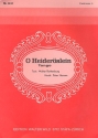 O Heiderslein Tango fr Akkordeon (mit Text)