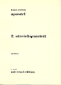 Streichquartett Nr.2 op.26 Studienpartitur