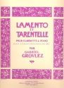 Lamento et Tarentelle pour clarinette et piano