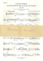 Fantasie brillante aus Faus op.20 fr Violine und Streichorchester Stimmset