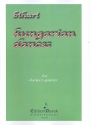Hungarian Dances for 4 clarinets and bass clarinet score and parts