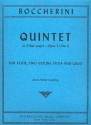 Quintett Es-Dur op.21,6 fr Flte, 2 Violinen, Viola und Violoncello Stimmen