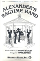 Alexander's Ragtime Band for mixed chorus a cappella score