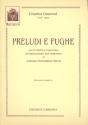 Preludi e Fughe per lo studio preparatorio al clavicembalo ben temperato di J.S. Bach