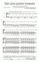 The Lion sleeps tonight fr Tenor und Mnnerchor a cappella Partitur (dt/en)