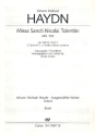 Missa Sancti Nicolai Tolentini MH109 fr Soli, Frauenchor und Instrumente Violoncello/Kontrabass