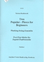 2 Popular Pieces for Beginners fr Zupforchester Partitur