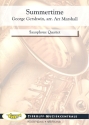 Summertime fr 4 Saxophone (AATBar) Partitur und Stimmen