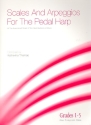 Scales and Arpeggios Grades 1-5 for pedal harp