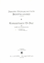 Konzertsatz D-Dur fr Cembalo und Streichorchester Cembalo solo
