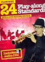 24 Playalong Standards (+2 CD's): for clarinet