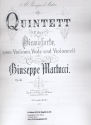 Quintett C-Dur op. 45 fr 2 Violinen, Viola, Violoncello und Klavier Partitur und Stimmen